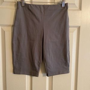 Biker short and crop sweater set